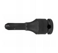 King Tony 305101 Socket De Impacto Con Bit 3/20.3 cm Phillips Ndeg1 L:55 mm para bricolaje y profesionales, ideal para tareas de reparación e instalación, 55 mm