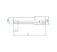 King tony 427524m set de conectores y conector socket 1366