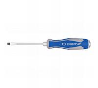 King Tony BLI14626504R Blister Destornillador Ranurado Cuchilla Pasante 6,5 x 100 mm para aficionados al bricolaje y profesionales, construido para reparación, instalación y tareas de taller, 100 mm
