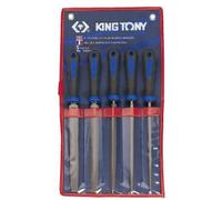 King Tony: Juego de limas, 200 mm, 5 unidades.