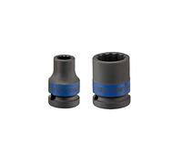 king tony Vaso de Impacto 1/2" Bi-Hexagonal 29mm