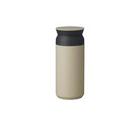 KINTO Vaso de viaje 20929, 350 ml, beige arena, estructura de doble capa, retención de calor y frío