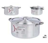Kinvara Cacerola de Aluminio 30 cm 10 L Plata