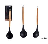 Kinvara Cuchara de Nylon con Mango de Madera de Haya 32,5cm