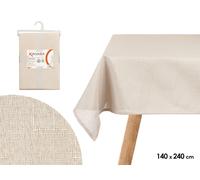 Kinvara Mantel de Poliéster 140x240 cm Crema