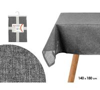 Kinvara Mantel de Poliéster Gris Oscuro 140x180cm