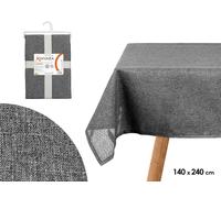 Kinvara Mantel de Poliéster Gris Oscuro 140x240cm (Pack de 12)