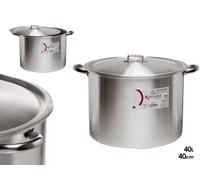 Kinvara Olla de Aluminio 40 L Plata