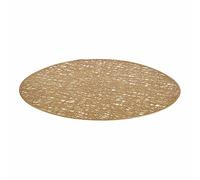 Kinvara Salvamantel Dorado Plástico (Ø 38 cm) (12 Unidades)