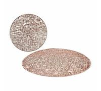 Kinvara Salvamantel Rosa Plástico (Ø 38 cm) (12 Unidades)