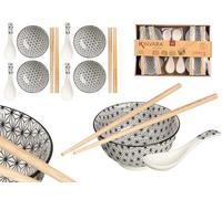 Kinvara Set 12 Piezas Sushi Blanco