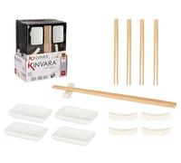 Kinvara Set de Sushi Blanco 12 Piezas