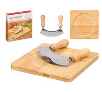 KINVARA Set Tabla Cortadora Doble Hoja
