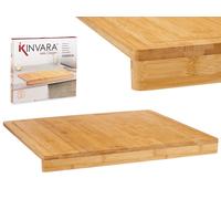 KINVARA Tabla de Bambú para Encimera 53x46cm (Pack de 4)