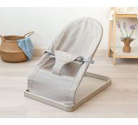 KioKids Hamaquita para Bebé Gris Claro - Práctica, Ligera y Segura para los Primeros Meses