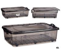 KIPIT Bajo Cama 6 Ruedas Antracita 40L