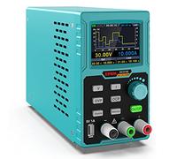 Kiprim Fuente de Laboratorio Regulable, 0-30V 0-10A 300W con Memoria Rápida M1-M4, Fuente DC Programable con Pantalla TFT, Protección OVP/OCP/OTP, Puertos USB - DC310S