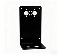 KiraKira Calentador de aire para soporte de montaje en forma de L, para placa de fijación de metal resistente, 150 x 140 x 240 mm, base de suelo segura para reemplazo