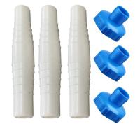 KiraKira Kit adaptador de manguera de piscina con adaptadores y conectores tipo 11238 mangueras de 1-1/4 a 1-1/2 pulgadas, para juego de acoplamiento de plástico esencial para piscina para sistemas de