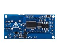 KiraKira Módulo de relé de retardo LCD 5V/12V/24V, interruptor temporizador cíclico ajustable con modo de suspensión y memoria de pérdida de energía
