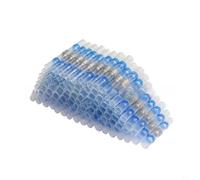 KiraKira Paquete de 50 conectores de alambre de sellado de soldadura, impermeables, termorretráctiles, 4 tamaños 26-24 a 12-10 AWG, terminales eléctricos IP67 para automóviles marinos y exteriores
