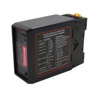 KiraKira PD232 - Detector de bucle inductivo de doble canal, barreras de estacionamiento, sensor de presencia de vehículo multivoltaje CA CC con detección de dirección (24 V CC)