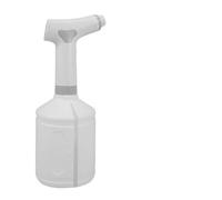 KiraKira Regadera eléctrica recargable para lata con spray ajustable, riego de plantas inalámbrico para el hogar, jardín, diseño ligero, color blanco