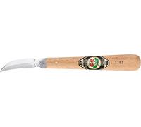 Kirschen 815412 - Cuchillo (hoja oblicua, mango de madera de haya)