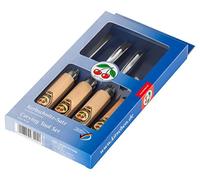 KIRSCHEN Werkzeuge 3424000 - Juego de escultura, 4 piezas