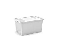 Curver Caja de almacenaje con tapa Bi-Box 40L blanco