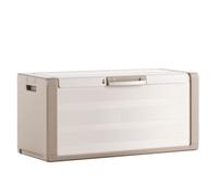 KIS - Baúl arcón de resina Gulliver - Dimensiones 118 x 49 x 55 cm - Arcón de resina para exteriores e interiores, 9753