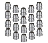 Kisangel 20 Piezas Cuña de Metal para Martillo Cónica de 8mm | Refuerzo de Mango, Instalación Sencilla, Soporte Fiable para Proyectos de Madera y Reparaciones Domésticas