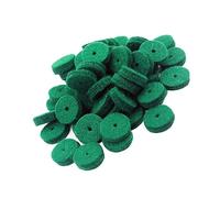 Kisangel Arandelas De Fieltro para Piano 90 Piezas Verdes, Accesorio para Teclado, Equilibrio y Reparación, Material Lana, Tamaño Estándar, Uso Reparación y Nivelación De Teclas