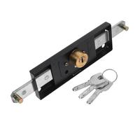 Kisangel Cerradura Antirrobo para Puerta Enrollable Central con Gancho Reforzado, Ideal para Puertas de Garaje e Industriales
