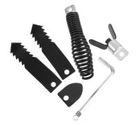 Kisangel Cortador Lateral de Pala para Limpieza de Tuberías en Acero Inoxidable, Herramienta y Fácil de Operar para Mantenimiento Residencial E Industrial