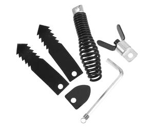 Kisangel Cortador Lateral de Pala para Limpieza de Tuberías en Acero Inoxidable, Herramienta y Fácil de Operar para Mantenimiento Residencial E Industrial