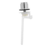 Kisangel Palanca Color Plata de Descarga Lateral Funcionamiento Silencioso y Suave para Tanque de Inodoro de Plástico para Baño Hogar