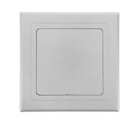 Kisangel Panel de acceso de pared sin perforación: Panel de acceso de plomería de 6x6" para paneles de yeso - Tapa decorativa de plástico para orificios de plomería y electricidad, debajo del