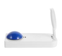 Kisangel Zumbadores para Juegos Botón de Sonido Azul, Compacto Plástico, Timbre Interactivo para Programas de Preguntas y Respuestas en Fiestas