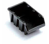 Kistenberg caja de taller negra 4 80x115x60mm, uso en almacenamiento y