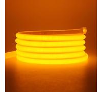 KISUFU 220V Tira LED COB, Impermeable IP65 Brillo Alto 288 LED/m Luces led Flexible Strip Light,Cada Corte de 50 cm para DIY El dormitorio, alero interior y luces decorativas.