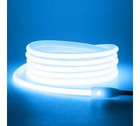 KISUFU 220V Tira LED COB, Impermeable IP65 Brillo Alto 288 LED/m Luces led Flexible Strip Light,Cada Corte de 50 cm para DIY El dormitorio, alero interior y luces decorativas.