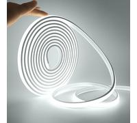 KISUFU Ruban LED Néon, 220V Flexible Néon COB LED Bande Lumineuse, 288 LED/M IP65 Néons Light Strip pour Intérieur Extérieur Décoration DIY, Blanco,11M.