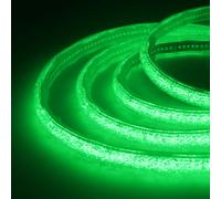 KISUFU Tira LED COB 220V, Fluorescencia de cristal IP65 Impermeable Autoadhesivo 288 LEDs/M Flexible Neon Luces LED Strip Lights Lamp para Casa Cocina Jardín.
