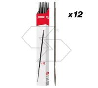 Kit 12 Lima A Redonda Oregon Diámetro 5.0MM Longitud 20CM Afilado Cadena