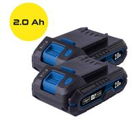Kit 2 baterías 20V Litio 2.0Ah compatibles ixes sbp2.0x2