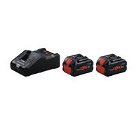 Kit 2 baterías y cargador 18v 8.0ah bosch professional