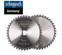 Kit 2 Hoja circular 255mm 48d multimaterial para Scheppach hm254