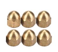 Kit 20 Piezas Tuercas de Latón Hexagonales M3-M12 M4 con Cabeza Abovedada Para Fijar Neumáticos Y Ejes En Vehículos Accesorios Para Sujeción Metálica Fijación Industrial Repuestos Mecánicos Duraderos