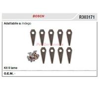 Kit 9 Cuchillas BOSCH Robot Indego R303171